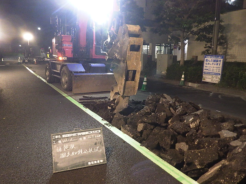 道路舗装工事