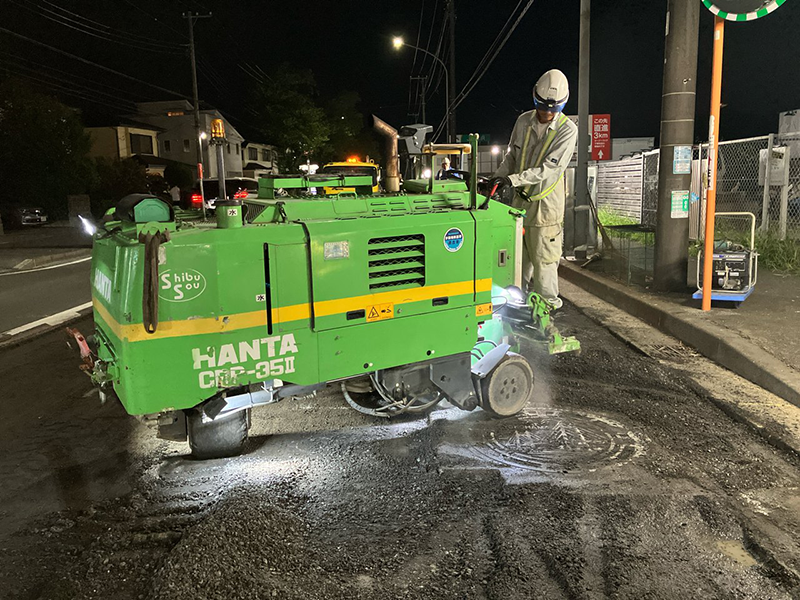 道路舗装工事