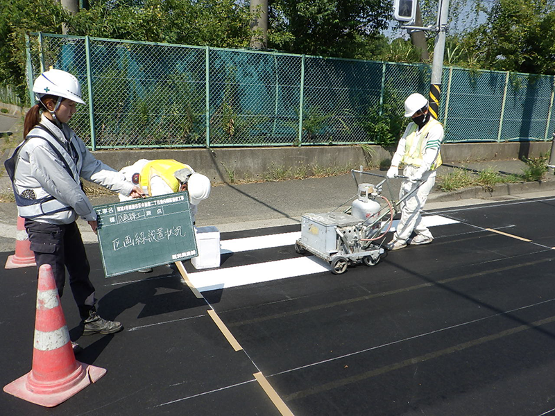 道路舗装工事
