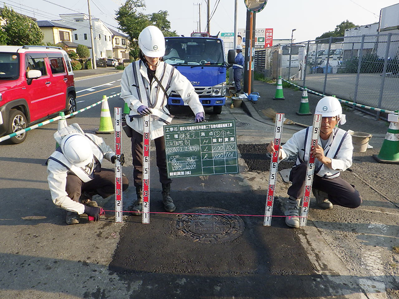 道路舗装工事